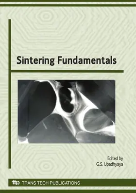 Upadhyaya |  Sintering Fundamentals | Sonstiges |  Sack Fachmedien