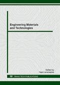 Jaroenapibal |  Engineering Materials and Technologies | Sonstiges |  Sack Fachmedien