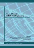 Abd Manaf / Anand / Abd Rahman |  Current Trends in Materials Engineering | Sonstiges |  Sack Fachmedien