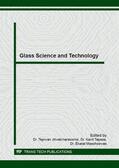 Jitwatcharakomol / Tapasa / Meechoowas |  Glass Science and Technology | Sonstiges |  Sack Fachmedien