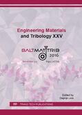 Loca |  Engineering Materials and Tribology XXV | Sonstiges |  Sack Fachmedien