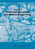  Journal of Biomimetics, Biomaterials and Biomedical Engineering Vol. 27 | Sonstiges |  Sack Fachmedien