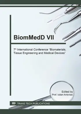 Antoniac |  BiomMedD VII | Sonstiges |  Sack Fachmedien