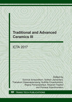 Sirisoonthorn / Jiemsirilers / Wasanapiarnpong | Traditional and Advanced Ceramics III | Sonstiges | sack.de