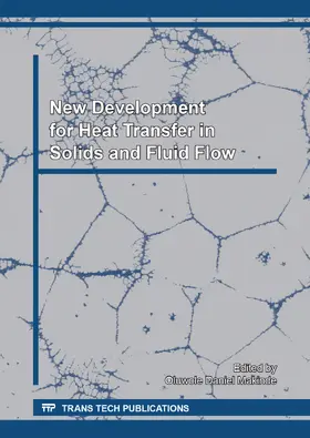 Makinde |  New Development for Heat Transfer in Solids and Fluid Flow | Sonstiges |  Sack Fachmedien