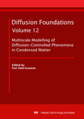 Abdank-Kozubski |  Multiscale Modelling of Diffusion-Controlled Phenomena in Condensed Matter | Sonstiges |  Sack Fachmedien