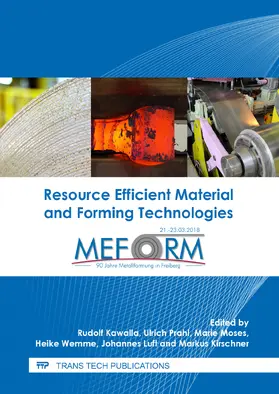 Kawalla / Prahl / Moses |  Resource Efficient Material and Forming Technologies | Sonstiges |  Sack Fachmedien