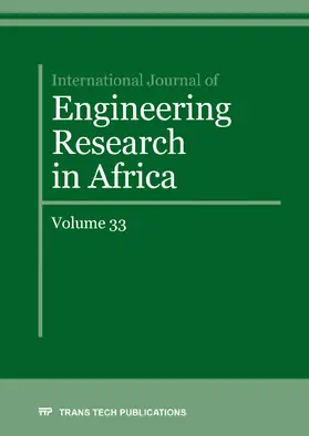  International Journal of Engineering Research in Africa Vol. 33 | Sonstiges |  Sack Fachmedien