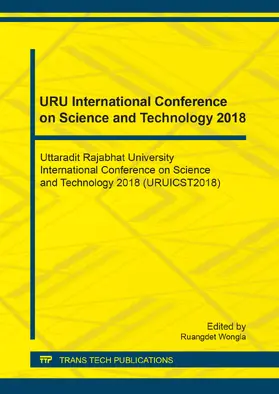 Wongla |  URU International Conference on Science and Technology 2018 | Sonstiges |  Sack Fachmedien