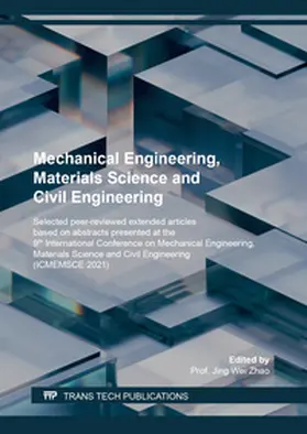 Zhao |  Mechanical Engineering, Materials Science and Civil Engineering | eBook | Sack Fachmedien