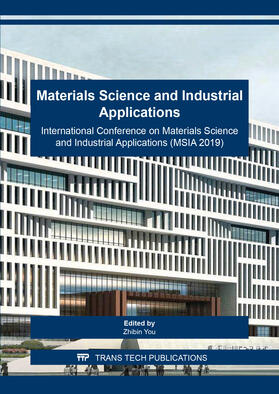 You |  Materials Science and Industrial Applications | Sonstiges |  Sack Fachmedien