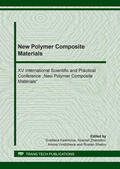 Khashirova / Zhansitov / Vindizheva |  New Polymer Composite Materials | Sonstiges |  Sack Fachmedien
