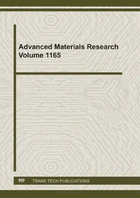 Lau |  Advanced Materials Research Vol. 1165 | Buch |  Sack Fachmedien