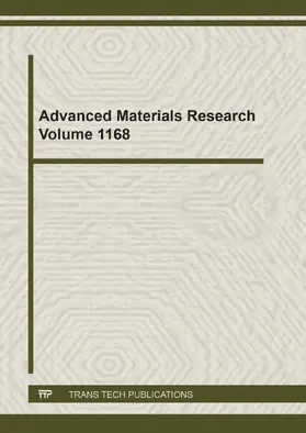 Lau |  Advanced Materials Research Vol. 1168 | Buch |  Sack Fachmedien