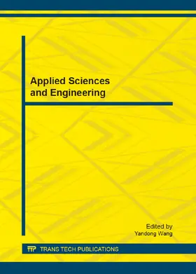 Wang |  Applied Sciences and Engineering | Sonstiges |  Sack Fachmedien