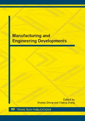Zhong / Zhang |  Manufacturing and Engineering Developments | Sonstiges |  Sack Fachmedien