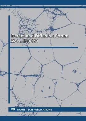 Defect and Diffusion Forum Vols. 150-151 | Sonstiges | 978-3-0357-2999-3 | sack.de