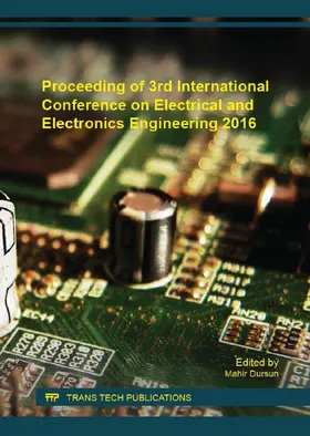 Dursun | Proceeding of 3rd International Conference on Electrical and Electronics Engineering 2016 | E-Book | www.sack.de