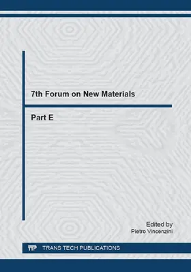 Vincenzini | 7th Forum on New Materials - Part E | E-Book | www.sack.de