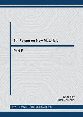 Vincenzini | 7th Forum on New Materials - Part F | E-Book | www.sack.de