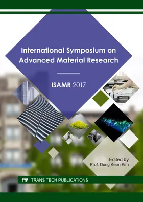 Kim | International Symposium on Advanced Material Research | E-Book | www.sack.de