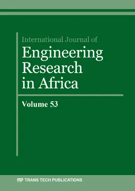 Ibhadode |  International Journal of Engineering Research in Africa Vol. 53 | eBook | Sack Fachmedien