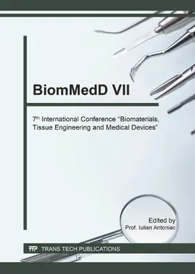 Antoniac | BiomMedD VII | E-Book | www.sack.de