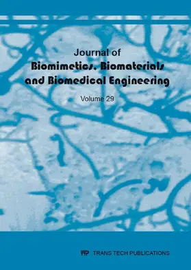 Nandyala |  Journal of Biomimetics, Biomaterials and Biomedical Engineering Vol. 29 | eBook | Sack Fachmedien