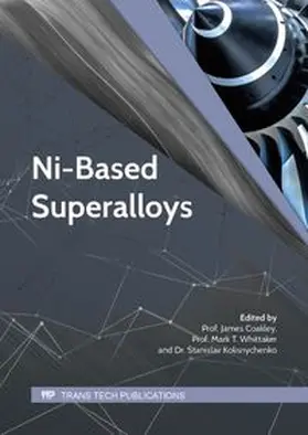 Coakley / Whittaker / Kolisnychenko | Ni-Based Superalloys | E-Book | www.sack.de