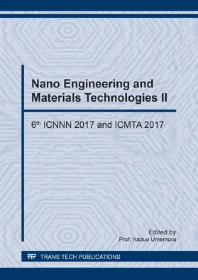 Umemura |  Nano Engineering and Materials Technologies II | eBook | Sack Fachmedien