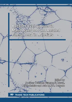 Öchsner / Murch / Shokuhfar |  Recent Developments in Mass Transport and Related Phenomena in Materials | eBook | Sack Fachmedien