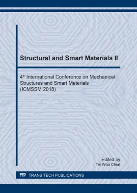 Woo Chiat | Structural and Smart Materials II | E-Book | www.sack.de