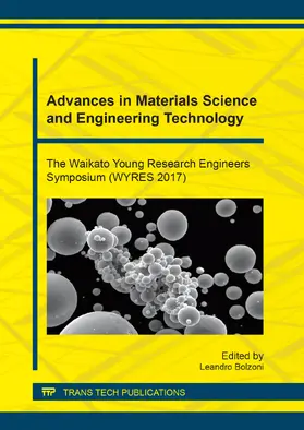 Bolzoni | Advances in Materials Science and Engineering Technology | E-Book | www.sack.de