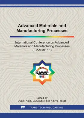 Swami Naidu / Sivaprasad | Advanced Materials and Manufacturing Processes | E-Book | www.sack.de