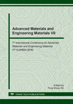 Wei | Advanced Materials and Engineering Materials VII | E-Book | www.sack.de
