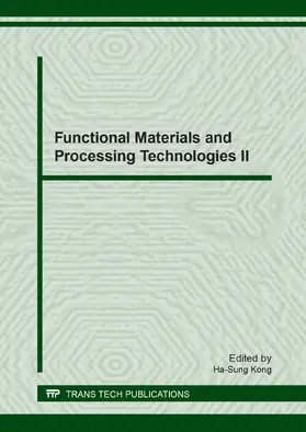 Kong | Functional Materials and Processing Technologies II | E-Book | www.sack.de