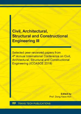 Kim | Civil, Architectural, Structural and Constructional Engineering III | E-Book | www.sack.de