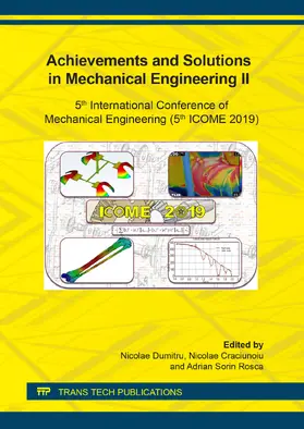Dumitru / Craciunoiu / Rosca |  Achievements and Solutions in Mechanical Engineering II | eBook | Sack Fachmedien
