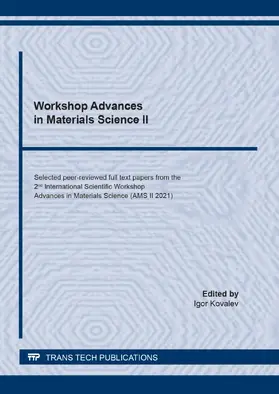 Kovalev |  Workshop Advances in Materials Science II | eBook | Sack Fachmedien