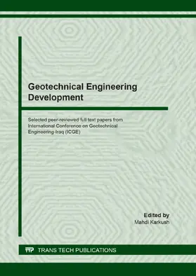 Karkush | Geotechnical Engineering Development | E-Book | sack.de