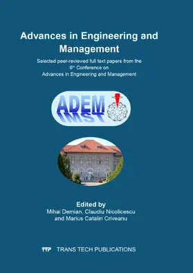 Demian / Nicolicescu / Criveanu | Advances in Engineering and Management | E-Book | sack.de