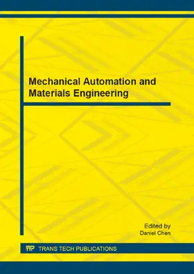 Chen |  Mechanical Automation and Materials Engineering | Sonstiges |  Sack Fachmedien