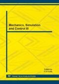 Gupta |  Mechanics, Simulation and Control III | Sonstiges |  Sack Fachmedien