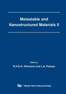 Kiminami / Pessan | Metastable and Nanostructured Materials II | E-Book | sack.de