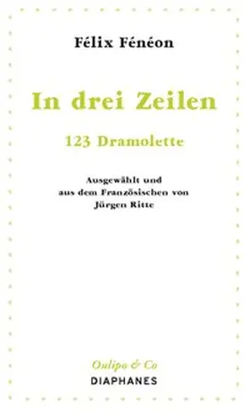 Fénéon |  In drei Zeilen | Buch |  Sack Fachmedien