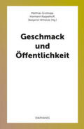 Grotkopp / Kappelhoff / Wihstutz |  Geschmack und Öffentlichkeit | Buch |  Sack Fachmedien