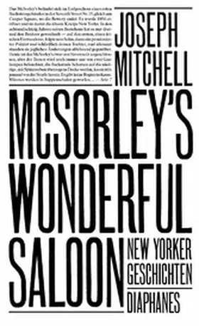 Mitchell |  McSorley's Wonderful Saloon | eBook | Sack Fachmedien
