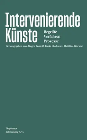 Gludovatz / Brokoff / Warstat |  Intervenierende Künste | Buch |  Sack Fachmedien