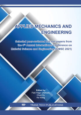 Hage Chehade / Hu / Wang |  Applied Mechanics and Engineering | Buch |  Sack Fachmedien
