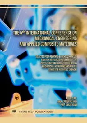 Kida / Yuan | The 5th International Conference on Mechanical Engineering and Applied Composite Materials | Buch | 978-3-0364-0029-7 | www.sack.de